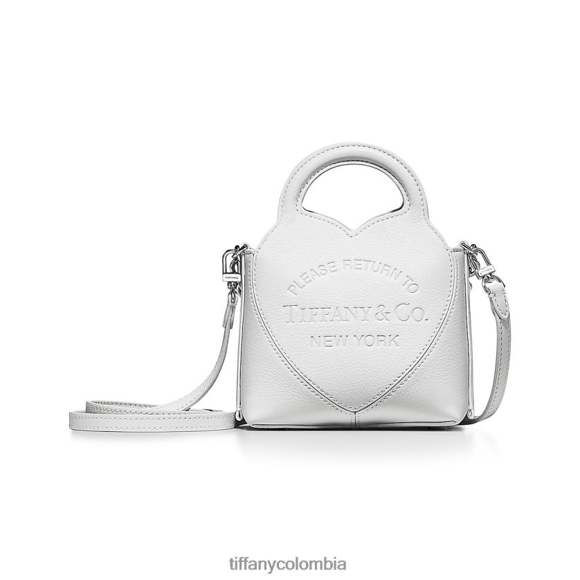 Tiffany microbolso unisexo 2J40B82373 accesorios en cuero blanco