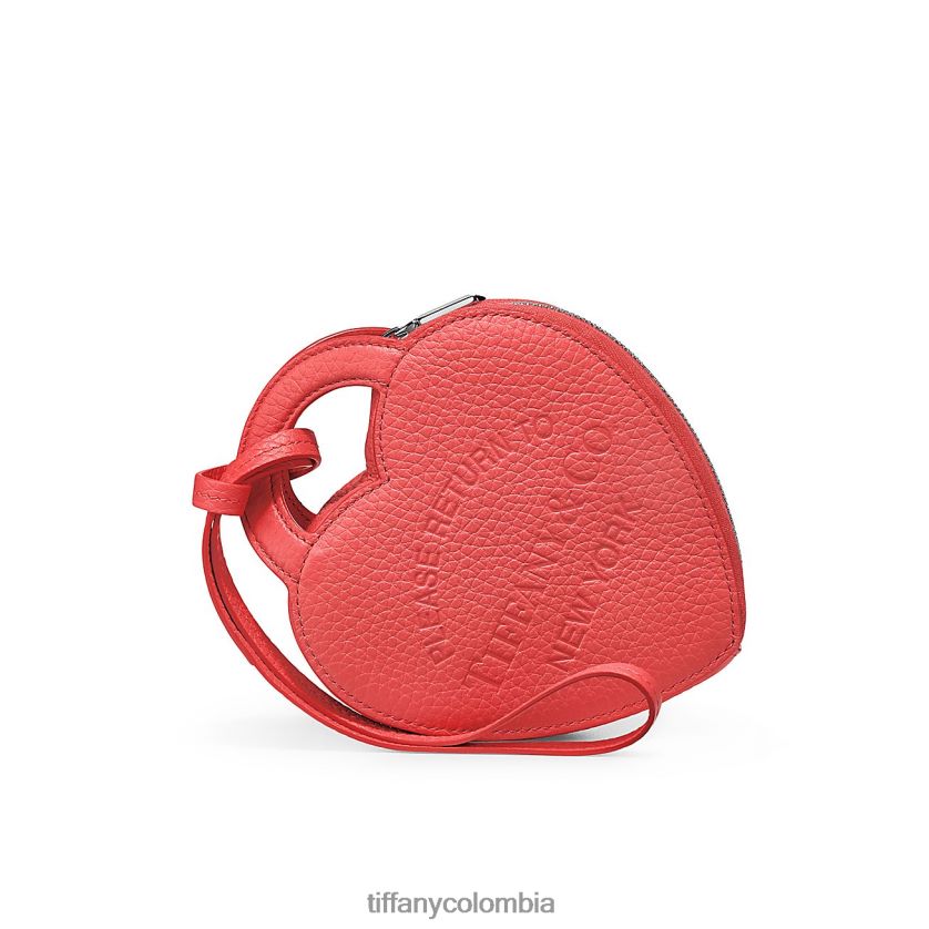 Tiffany monedero unisexo 2J40B82404 accesorios en cuero rojo hibisco - Haga un click en la imagen para cerrar