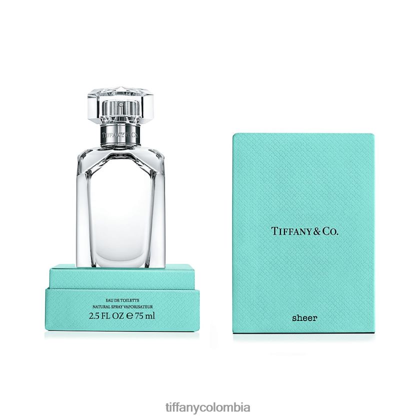 Tiffany eau de toilette transparente unisexo 2J40B82717 accesorios