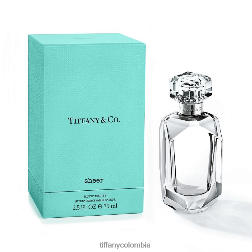 Tiffany eau de toilette transparente unisexo 2J40B82717 accesorios