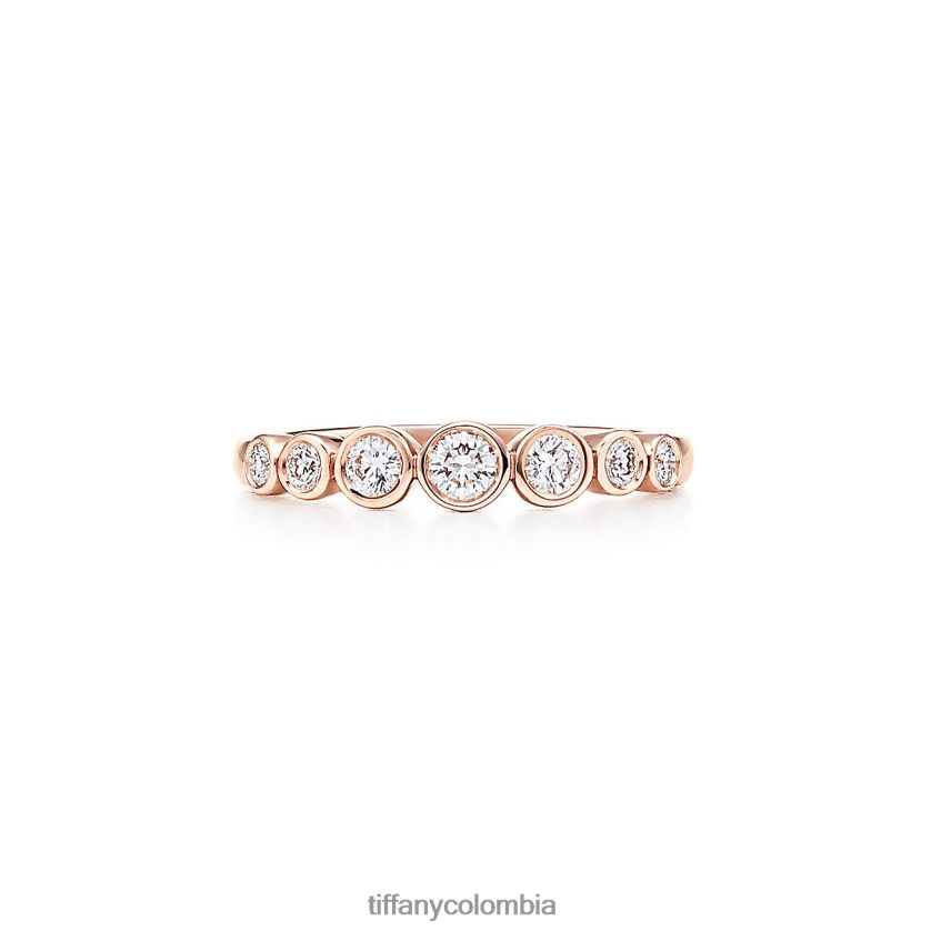 Tiffany anillo de banda graduada unisexo 2J40B81728 joyas - Haga un click en la imagen para cerrar