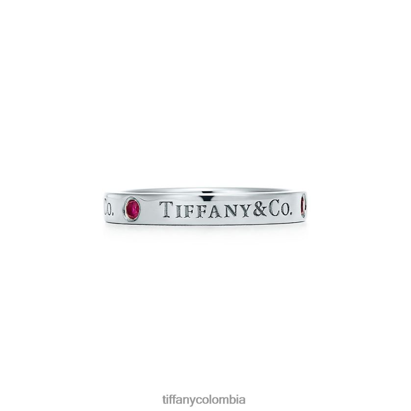 Tiffany anillo de banda unisexo 2J40B81575 joyas