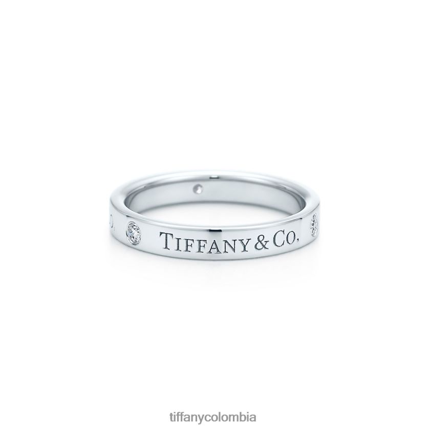 Tiffany anillo de banda unisexo 2J40B81631 joyas