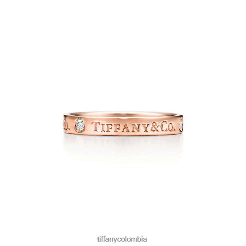 Tiffany anillo de banda unisexo 2J40B81773 joyas