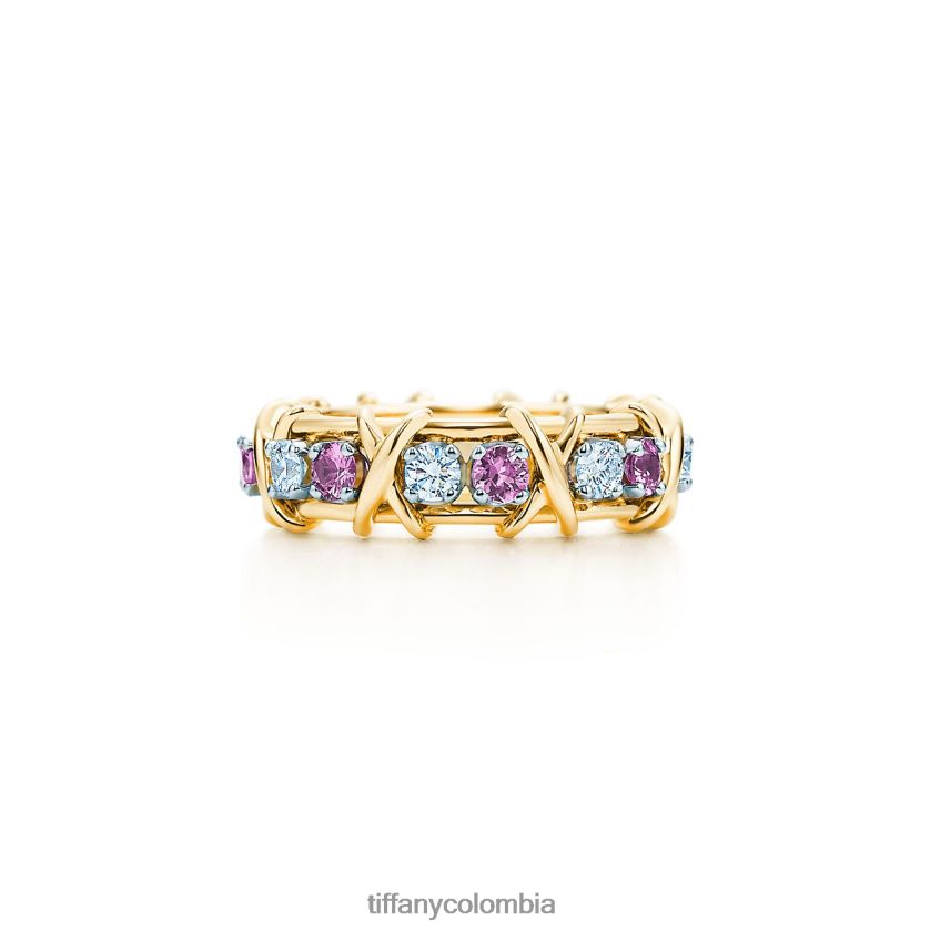 Tiffany anillo de dieciséis piedras unisexo 2J40B81864 joyas - Haga un click en la imagen para cerrar