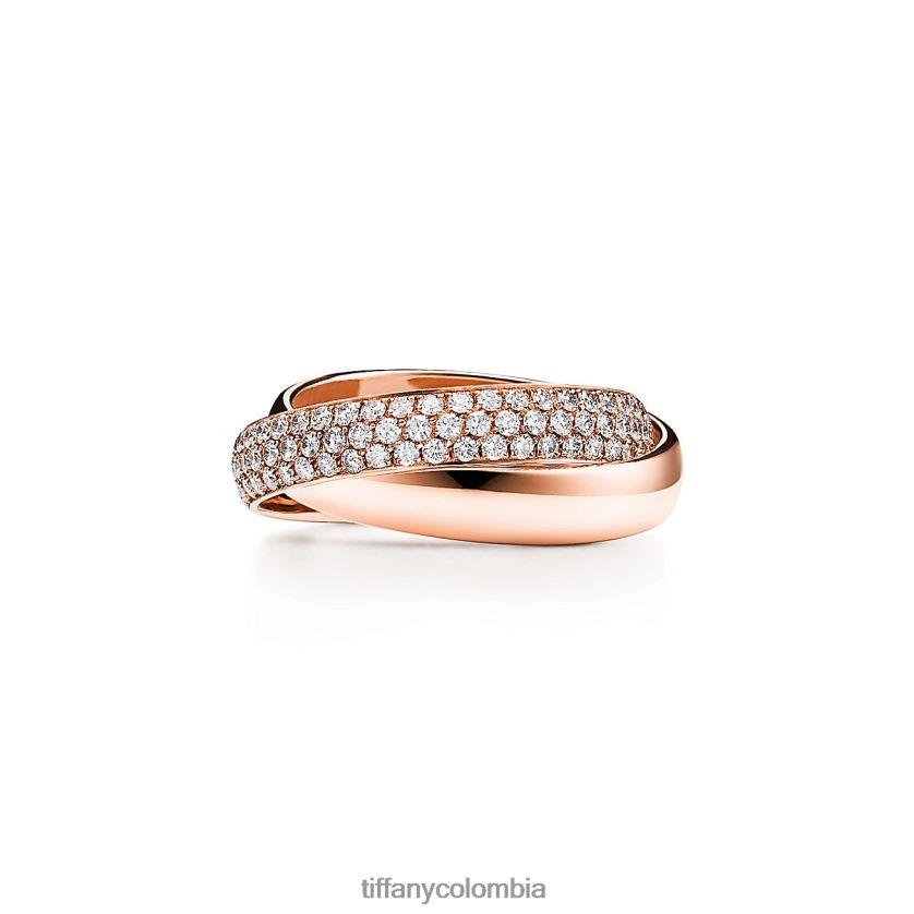 Tiffany anillo de dos bandas unisexo 2J40B81927 joyas - Haga un click en la imagen para cerrar