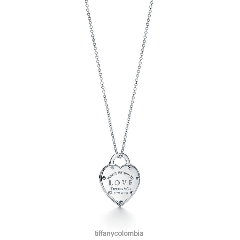 Tiffany colgante de amor unisexo 2J40B8459 joyas en plata