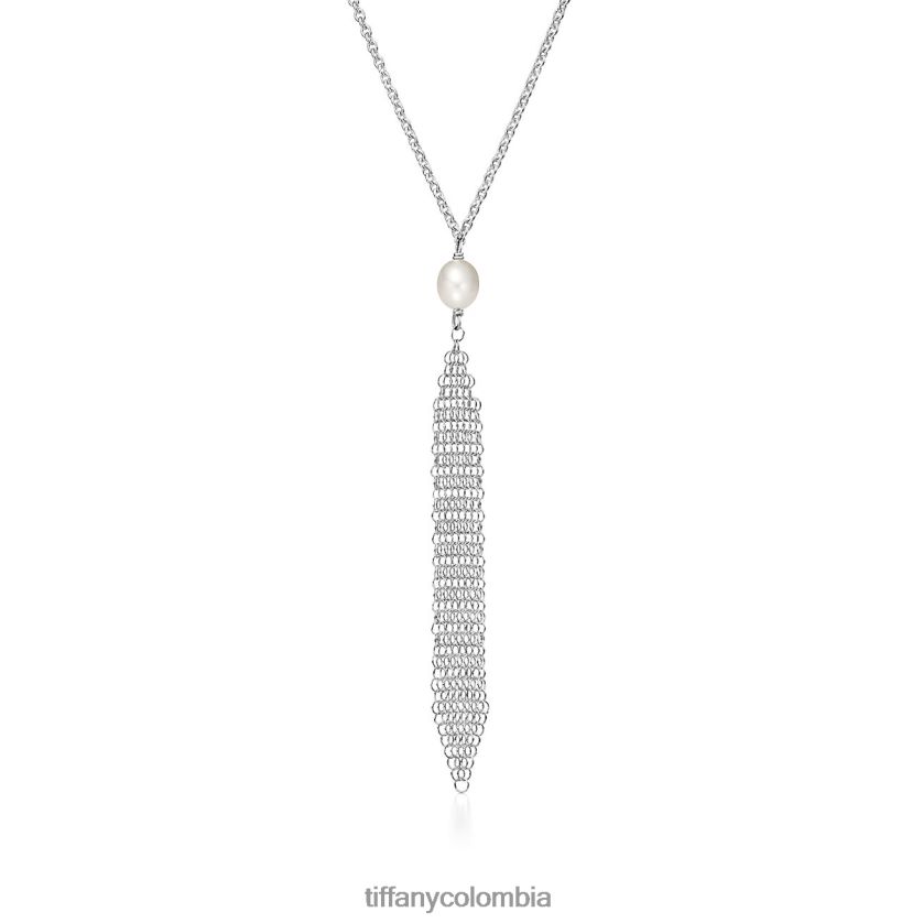 Tiffany colgante de borla de malla unisexo 2J40B8680 joyas - Haga un click en la imagen para cerrar