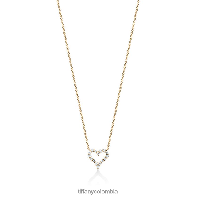 Tiffany colgante de corazón unisexo 2J40B8380 joyas