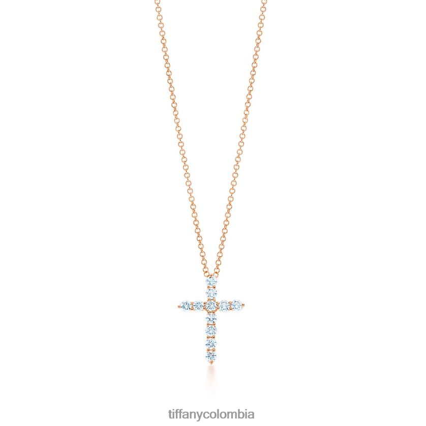 Tiffany colgante de cruz unisexo 2J40B8388 joyas