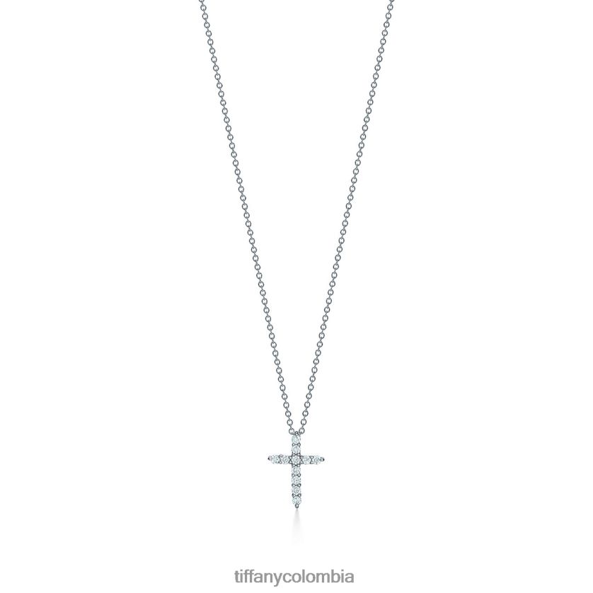 Tiffany colgante de cruz unisexo 2J40B8428 joyas