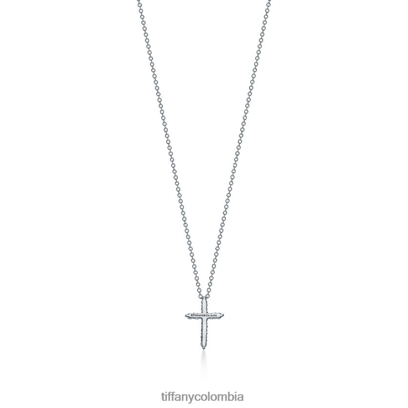 Tiffany colgante de cruz unisexo 2J40B8428 joyas