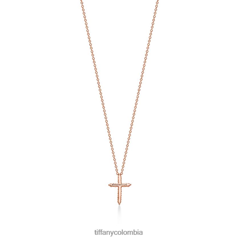 Tiffany colgante de cruz unisexo 2J40B8429 joyas