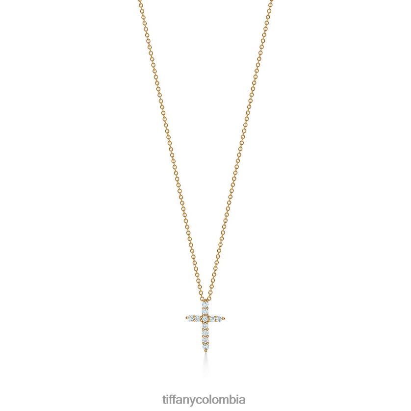 Tiffany colgante de cruz unisexo 2J40B8430 joyas