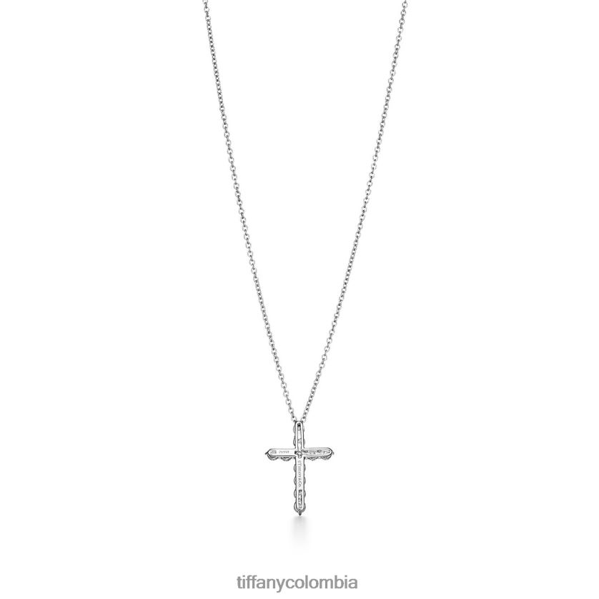 Tiffany colgante de cruz unisexo 2J40B8470 joyas