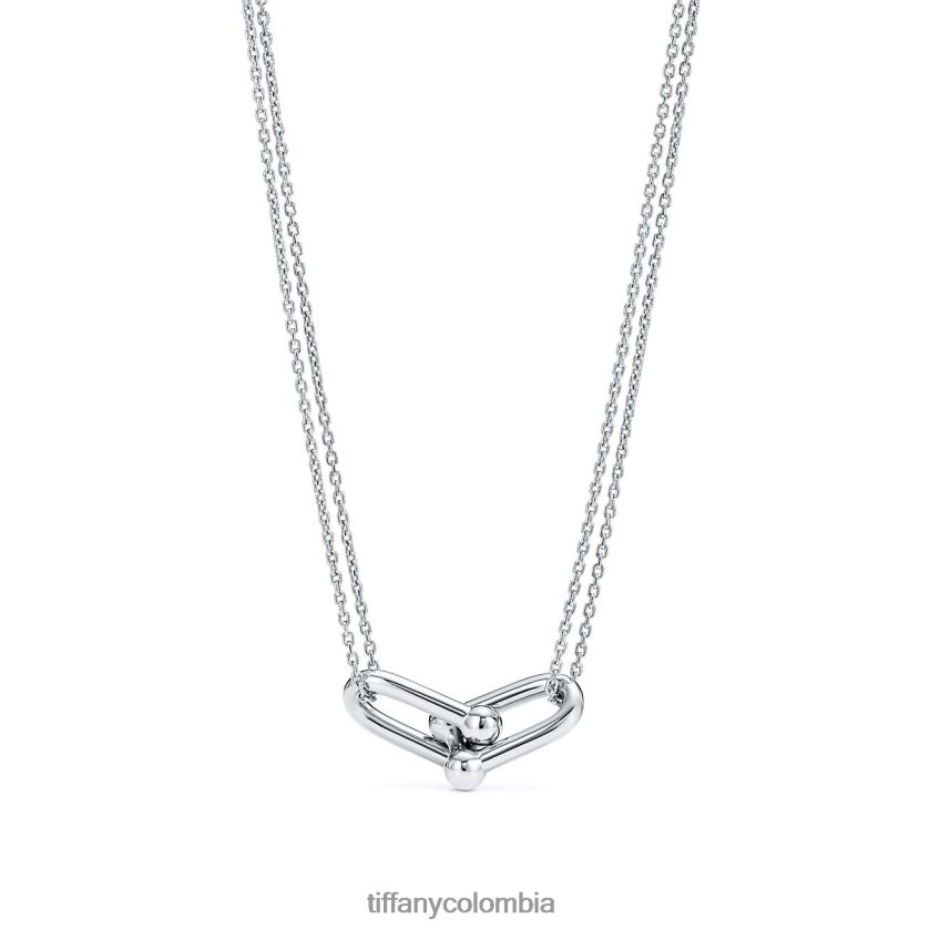 Tiffany colgante de doble enlace unisexo 2J40B858 joyas - Haga un click en la imagen para cerrar