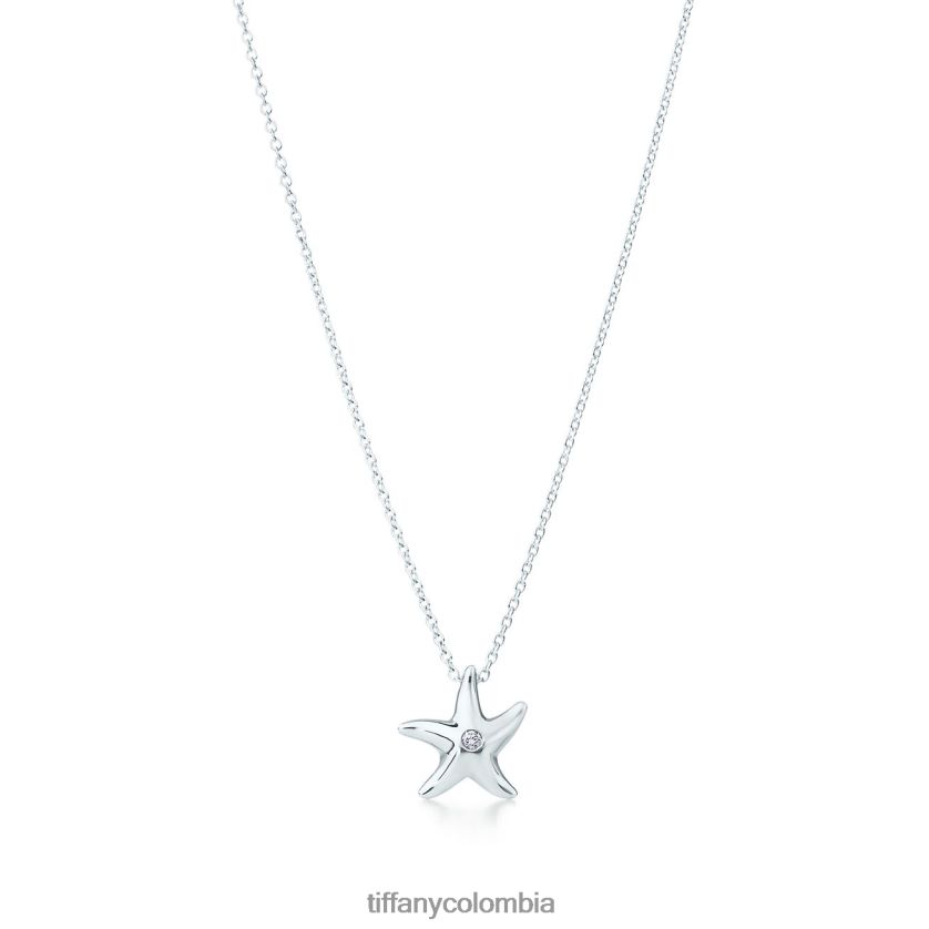 Tiffany colgante de estrella de mar unisexo 2J40B8293 joyas