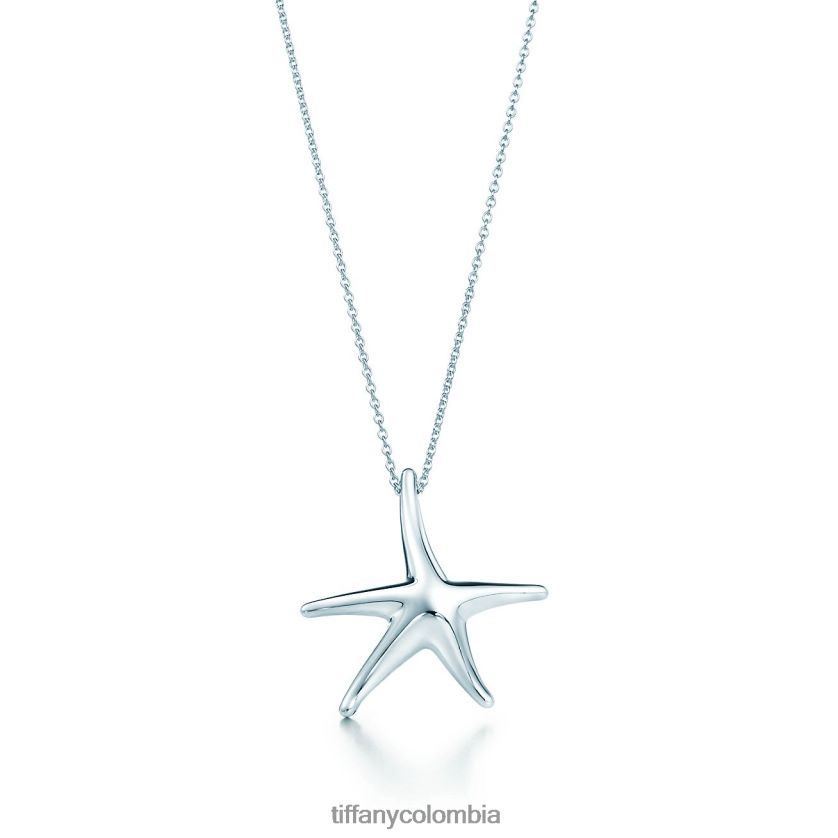 Tiffany colgante de estrella de mar unisexo 2J40B8491 joyas