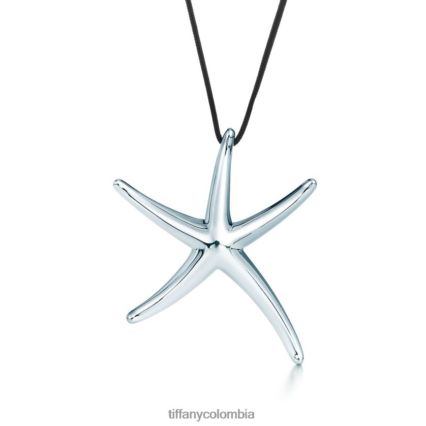 Tiffany colgante de estrella de mar unisexo 2J40B8498 joyas