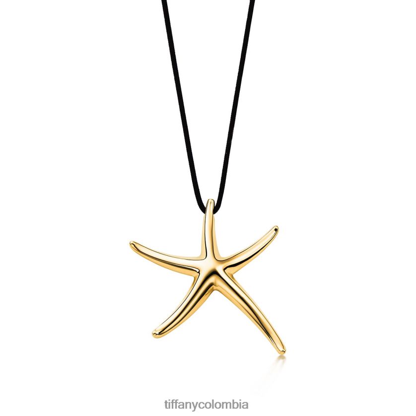 Tiffany colgante de estrella de mar unisexo 2J40B8655 joyas