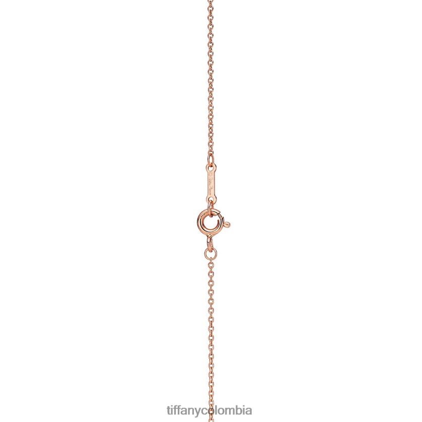 Tiffany colgante de hoja de olivo unisexo 2J40B8205 joyas