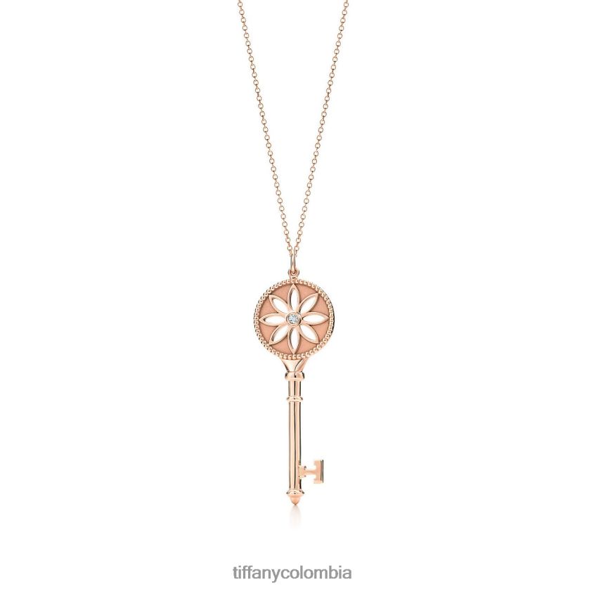 Tiffany colgante de llave de margarita unisexo 2J40B8601 joyas