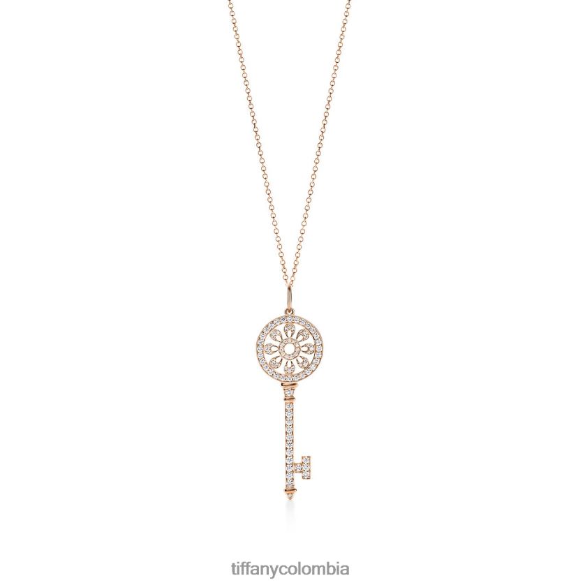 Tiffany colgante de llave de pétalos unisexo 2J40B8398 joyas