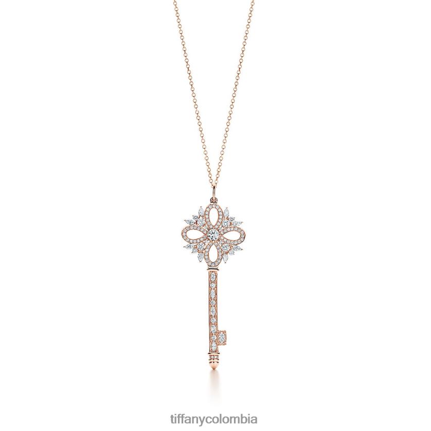 Tiffany colgante de llave victoria unisexo 2J40B8314 joyas