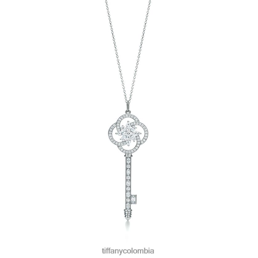 Tiffany colgante de llave victoria unisexo 2J40B8559 joyas