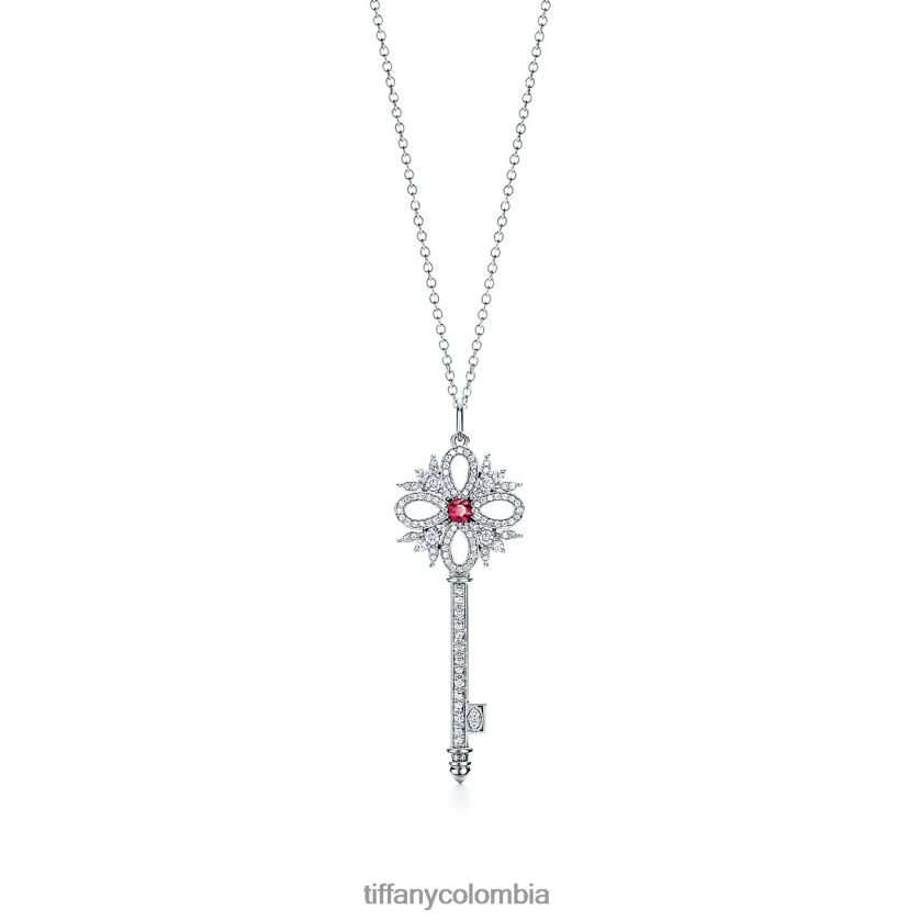 Tiffany colgante de llave victoria unisexo 2J40B8561 joyas