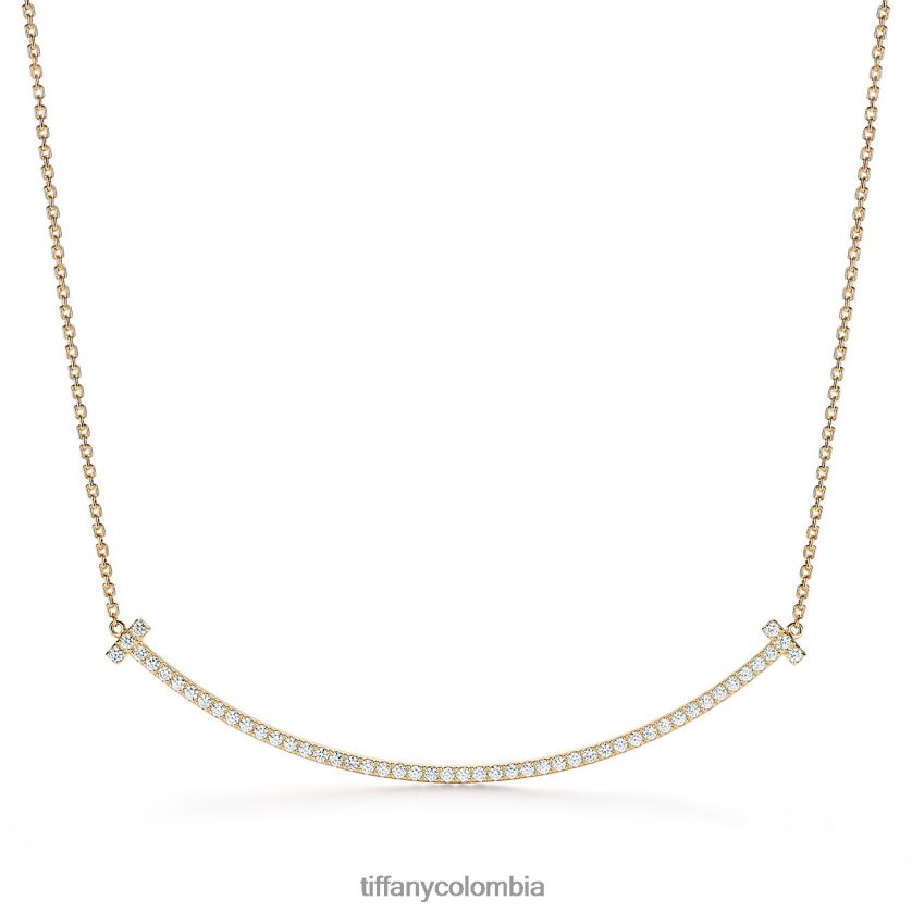 Tiffany colgante de sonrisa extra grande unisexo 2J40B8450 joyas