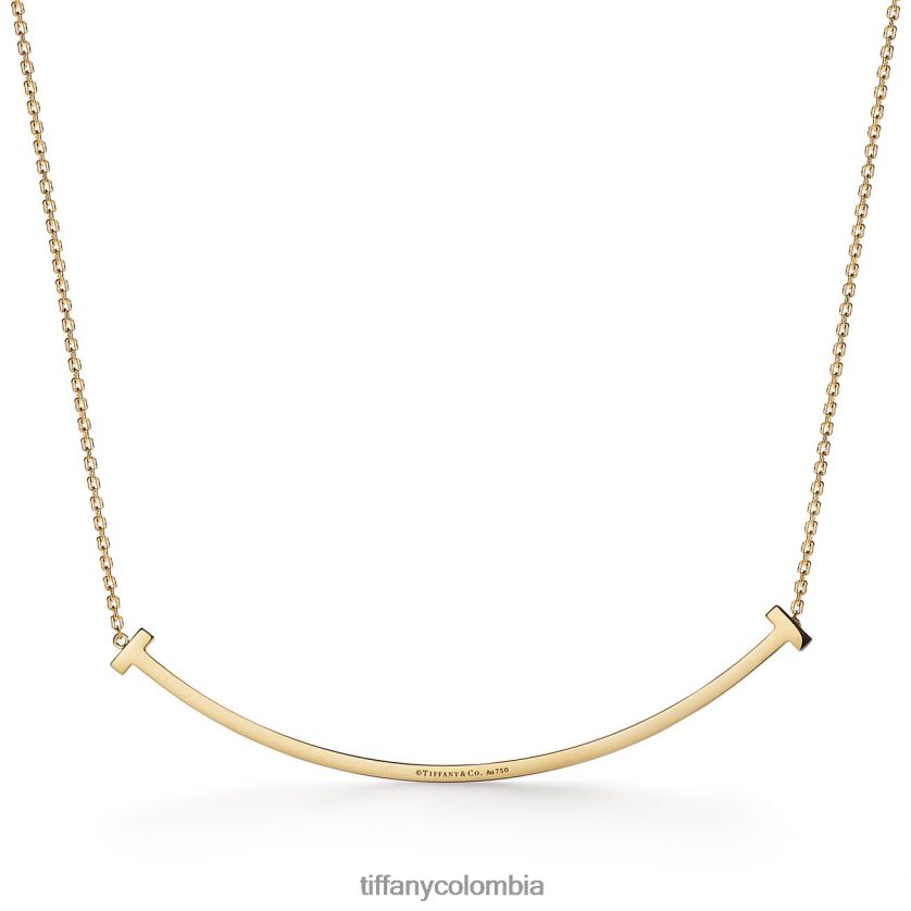 Tiffany colgante de sonrisa extra grande unisexo 2J40B8450 joyas