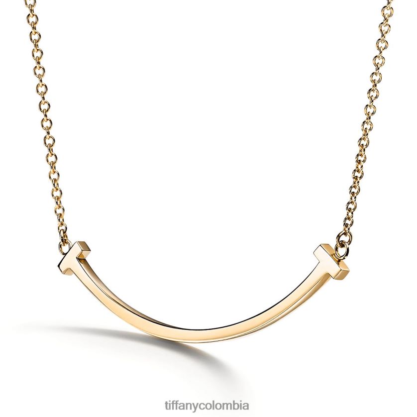 Tiffany colgante de sonrisa unisexo 2J40B81 joyas en oro amarillo, pequeño