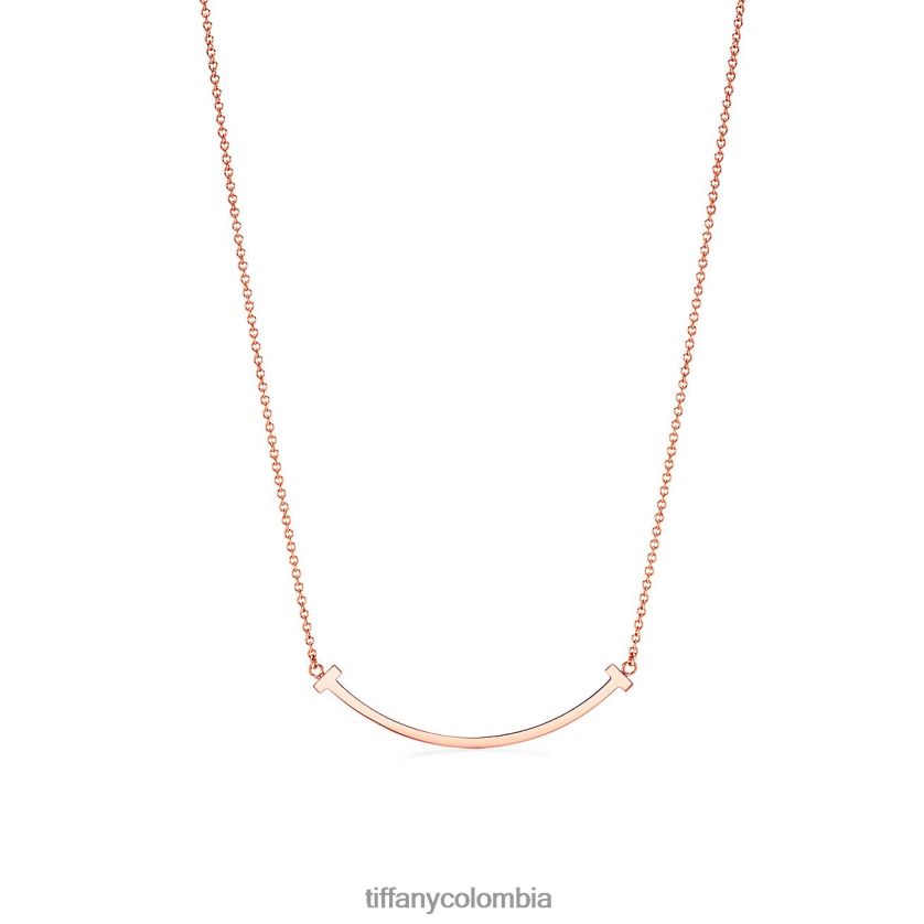 Tiffany colgante de sonrisa unisexo 2J40B855 joyas en oro rosa, pequeño