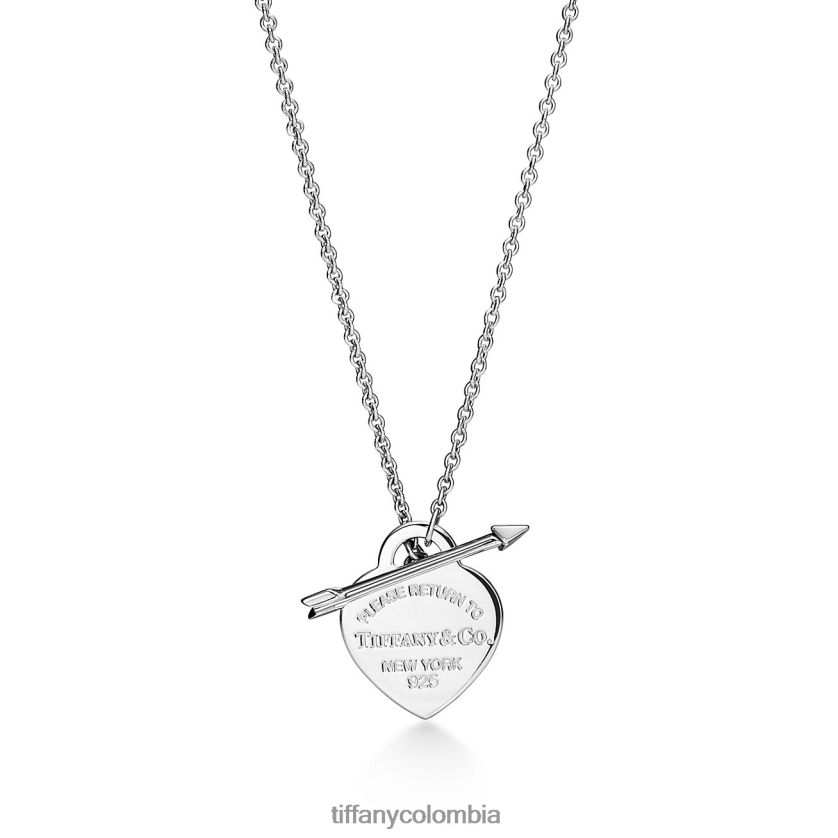 Tiffany colgante enamorado unisexo 2J40B8145 joyas en plata esterlina, mediana