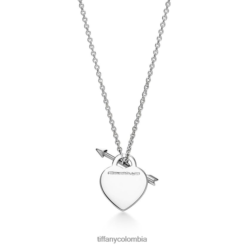 Tiffany colgante enamorado unisexo 2J40B8145 joyas en plata esterlina, mediana