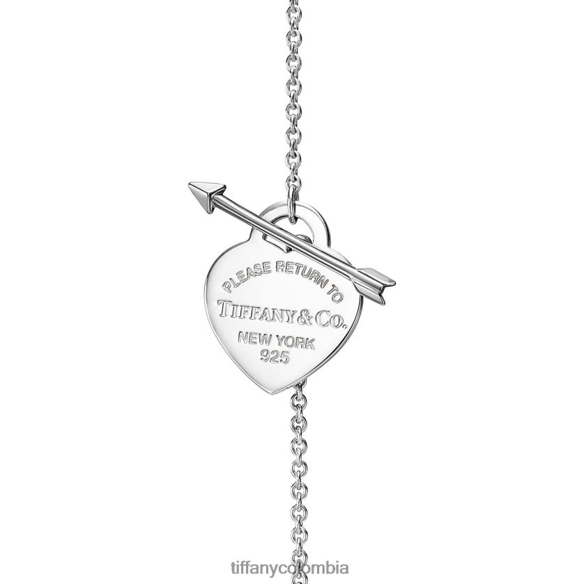 Tiffany colgante enamorado unisexo 2J40B8145 joyas en plata esterlina, mediana