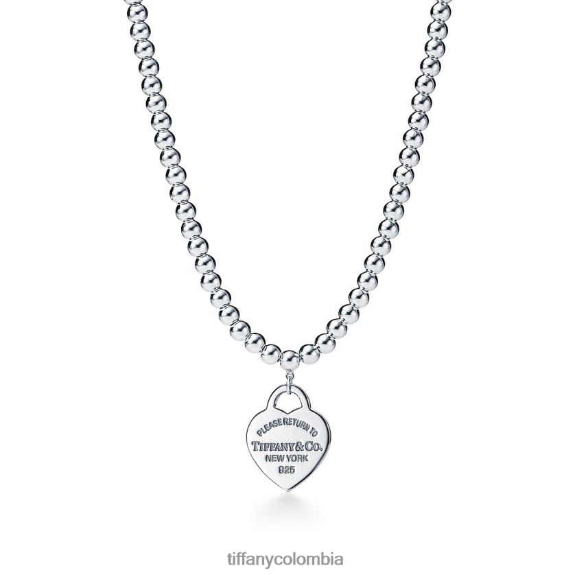 Tiffany collar de cuentas unisexo 2J40B8182 joyas - Haga un click en la imagen para cerrar