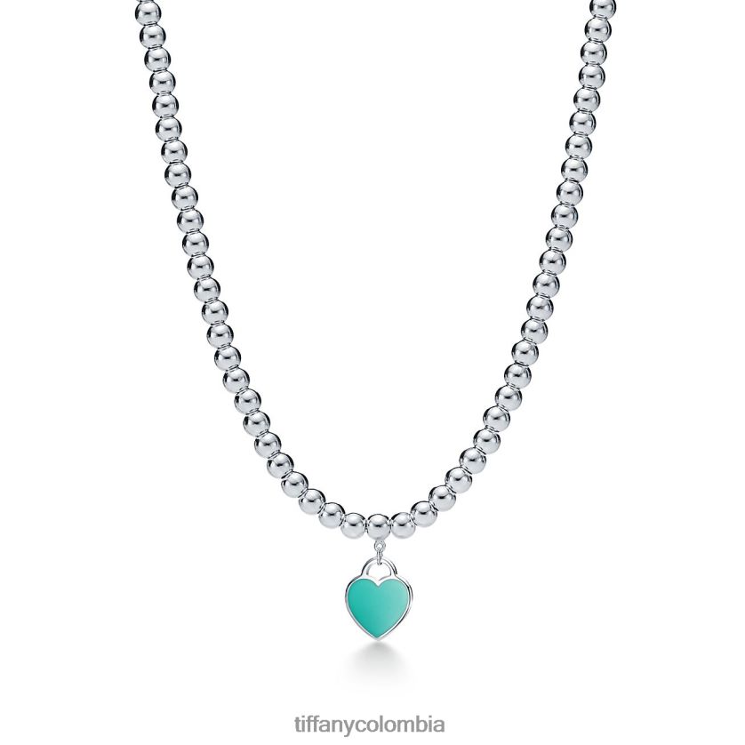 Tiffany collar de cuentas unisexo 2J40B8454 joyas