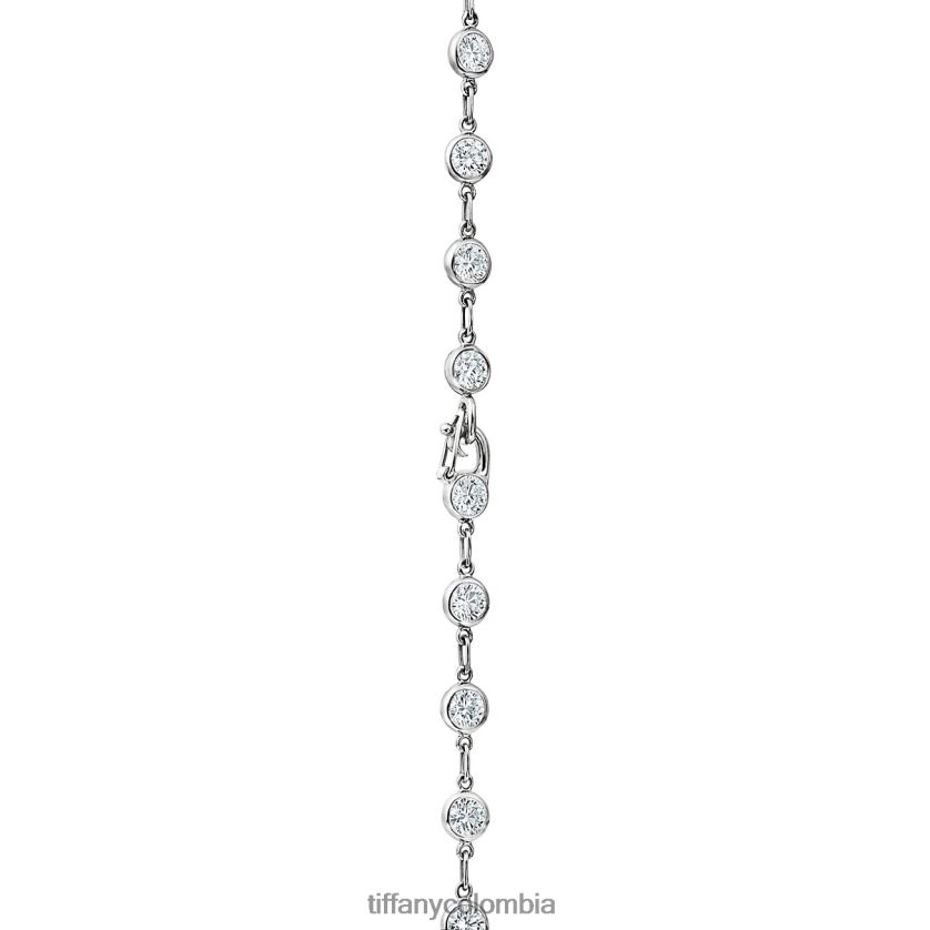 Tiffany collar de diamantes cortados a medida unisexo 2J40B8617 joyas