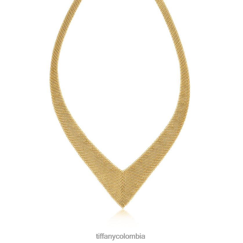 Tiffany collar de malla unisexo 2J40B8634 joyas