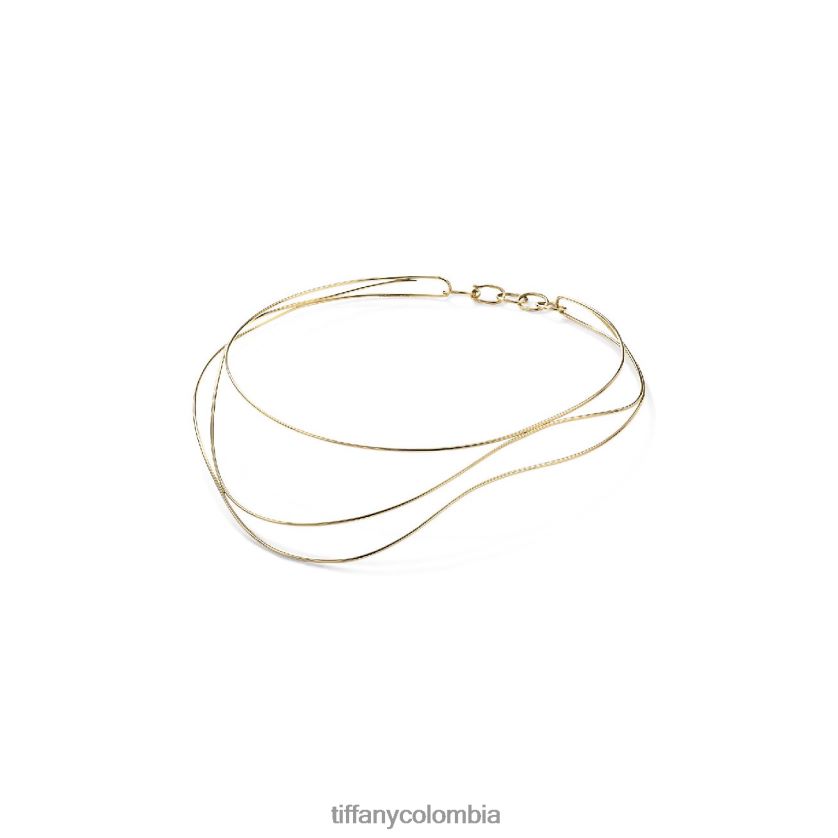 Tiffany collar de olas unisexo 2J40B8661 joyas