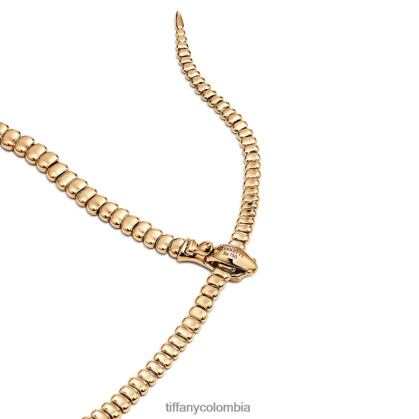 Tiffany collar de serpiente unisexo 2J40B8183 joyas