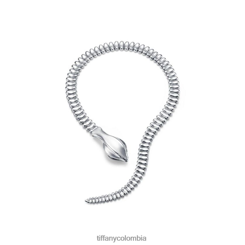 Tiffany collar de serpiente unisexo 2J40B8652 joyas