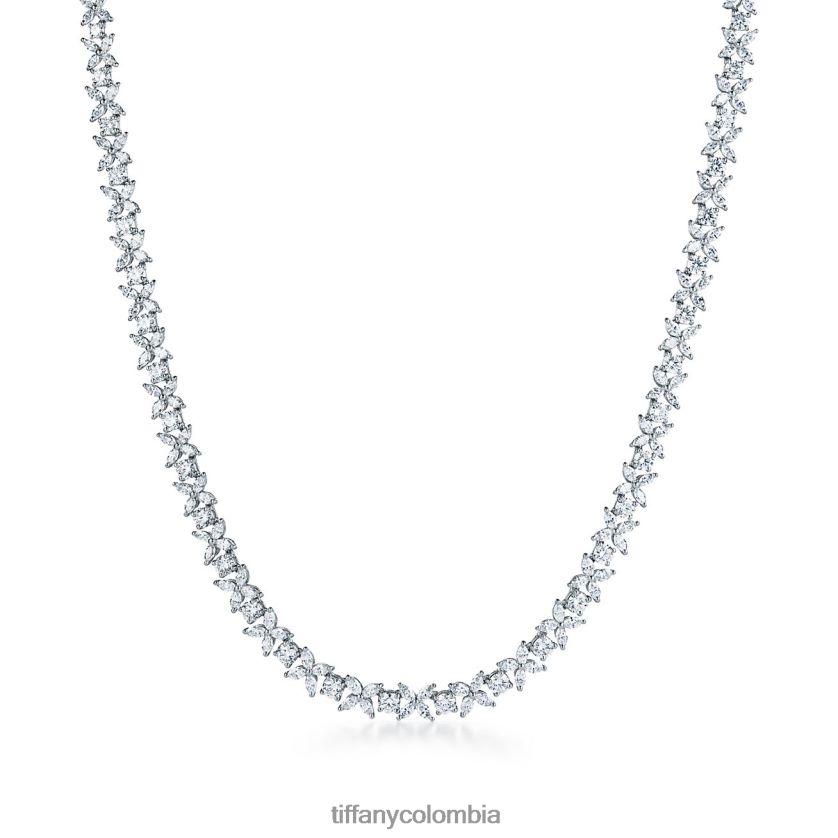 Tiffany collar graduado alterno unisexo 2J40B8571 joyas - Haga un click en la imagen para cerrar