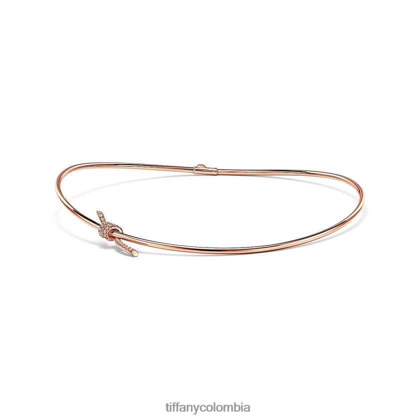 Tiffany collar unisexo 2J40B812 joyas en oro rosa con diamantes