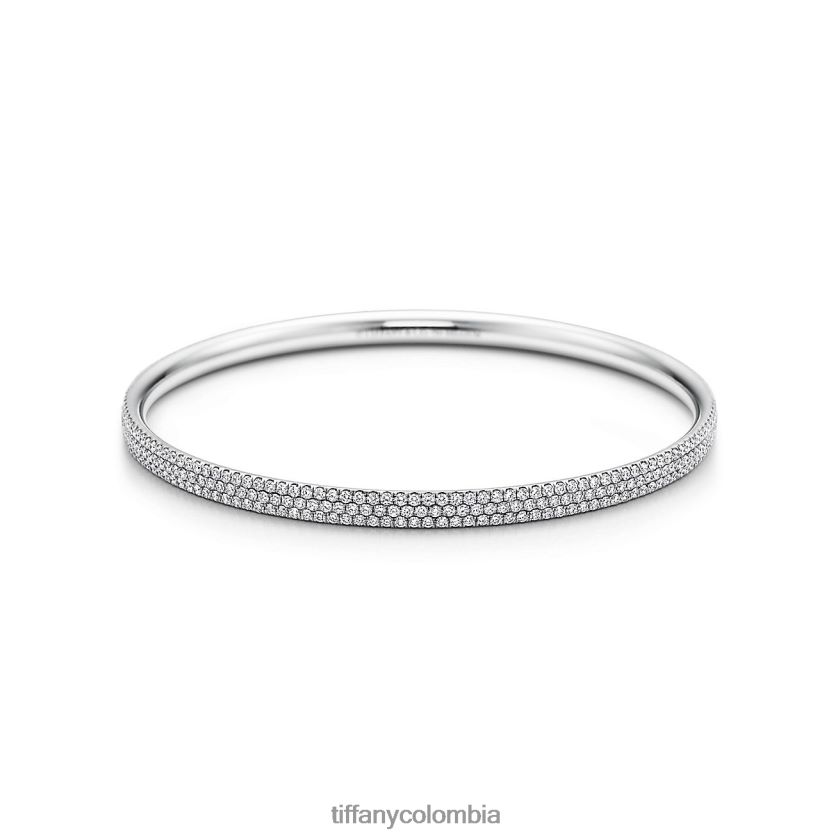 Tiffany brazalete de tres hileras unisexo 2J40B81086 joyas