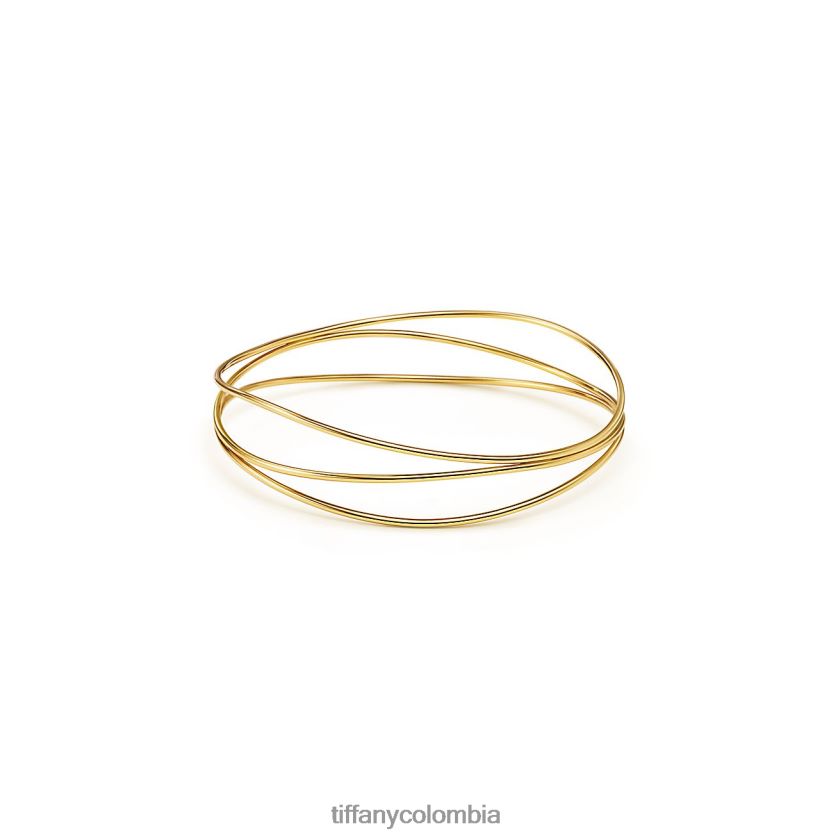 Tiffany brazalete ondulado de tres hileras unisexo 2J40B81087 joyas - Haga un click en la imagen para cerrar