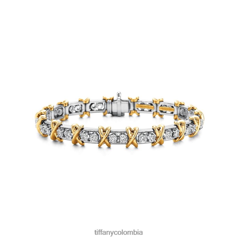 Tiffany pulsera de 36 piedras unisexo 2J40B81021 joyas - Haga un click en la imagen para cerrar