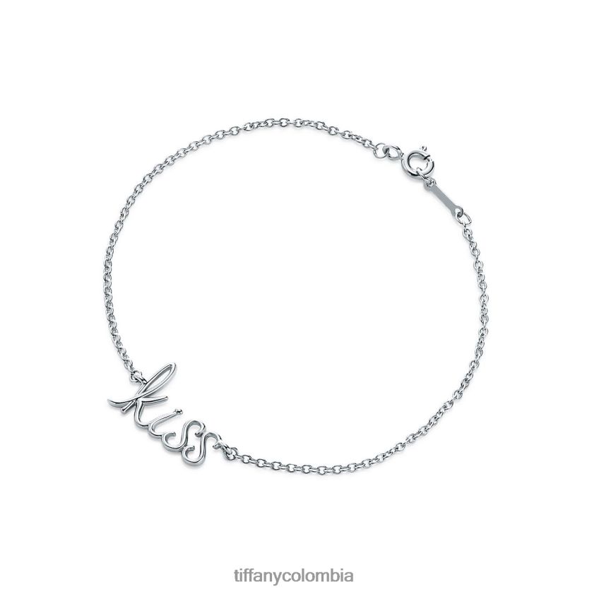 Tiffany pulsera de beso unisexo 2J40B81212 joyas